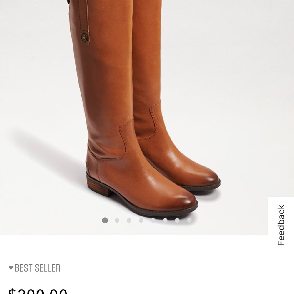 Sam Edelman Tan Over the Knee Boots